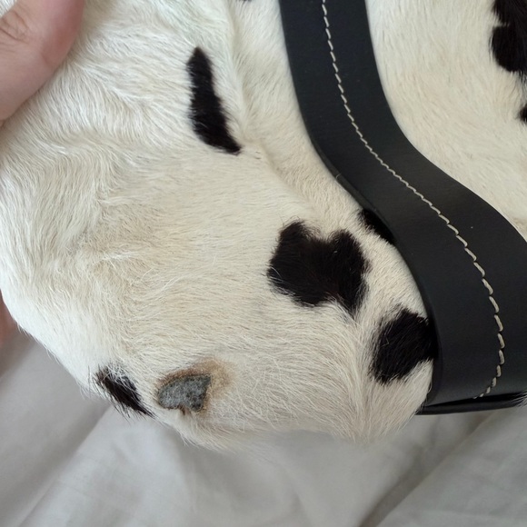 Dior Black and White Cow Pony-hair Bag - Picture 5 of 13